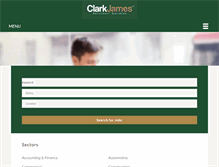 Tablet Screenshot of clarkjames.co.uk